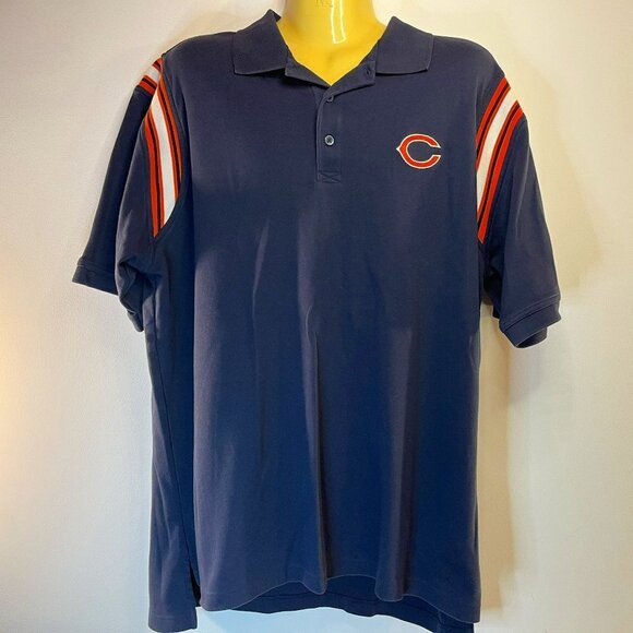 Reebok NFL Chicago Bears Men's Polo Shirt - Size XL - Picture 1 of 4